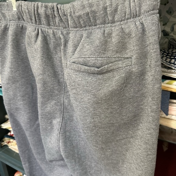 Zoo York Joggers SweatPants Mens L Drawstring Gray Cuffed Leg Stretch 4 Pockets - Picture 5 of 8